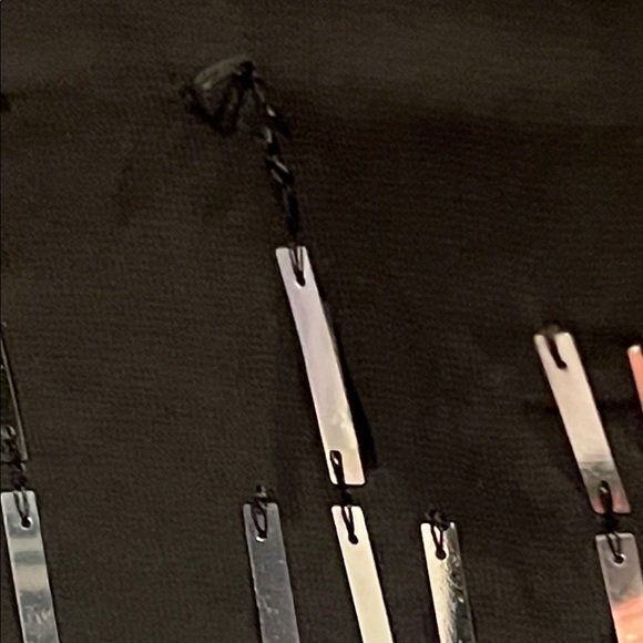 NWT-Boston Proper Black and Silver Long Sleeve Sequins Evening Dress - Picture 11 of 15